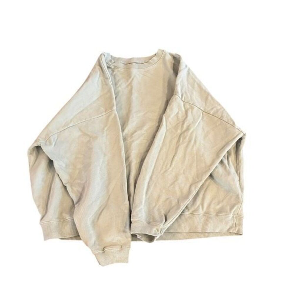 Sixthreeseven The Oversized Crewneck Women’s Sweatshirt Sage XL‎ NWOT (READ)